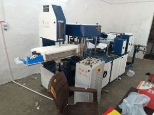 Automatic paper napkin making machine