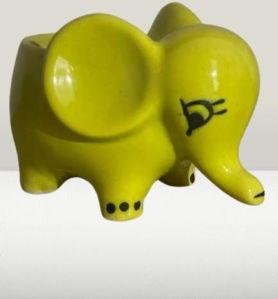 Ceramic Elephant Shape Planter