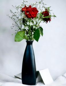 Ceramic Triangle Bottle Vase