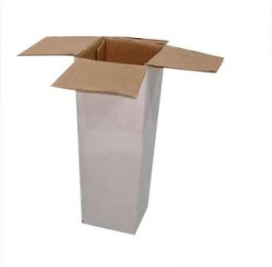 155 GSM White Plain Corrugated Box