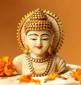 Calm Lord Buddha Polyresin Sculpture