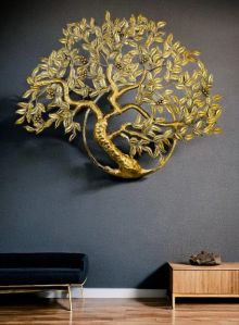 Mahabodhi Tree Metal Wall Art