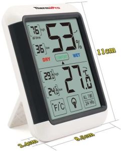 digital humidity indicator