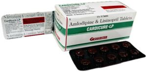 Amlodipine 5 Mg &AMP; Lisinopril 5 Mg Tablets
