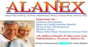 Alpha Lipoic Acid, Cyanocobalamin, Omega 3 Fatty Acid &AMP; Chromium Hardgel Capsules