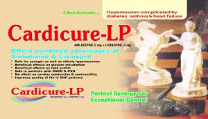Amlodipine 5 Mg &AMP; Lisinopril 5 Mg Tablets