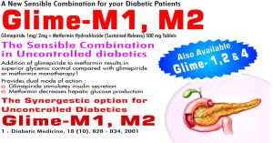 Glimipride 2 Mg and Metformin 500 Mg Tablets