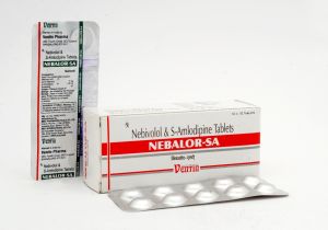 Nebivolol 5 Mg and S-amlodipine 2.5 Mg Tablets