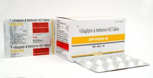 Vildagliptin 50 Mg &AMP; Metformin HCL 1000 Mg Tablets