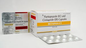Pantaprazole Sodium 40 Mg and Cinitapride 3 Mg Capsules