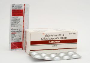 Mebeverine HCL 135 Mg &AMP; Chlordiazepoxide 5 Mg Tablets