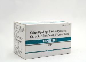 Collegen Peptide Type 1, Sodium Hyaluronate, Chondroitin Sulphate Sodium and Vitamin C Tablets