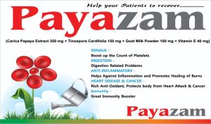 Carica Papaya Extract, Tinospora Cardifolia Extract and Triticum Aestivum Extract Tablets