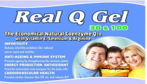 Co-enzyme Q10 and Vitamin E Tablets