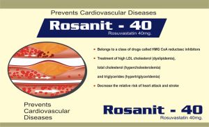 Rosuvastatin 40 Mg Tablets