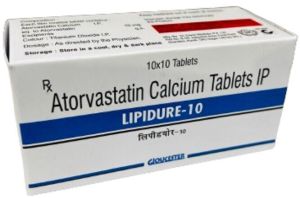 Atorvastatin 10 Mg Calcium Tablets