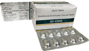 Simethicone and Activated Charcoal Tablets