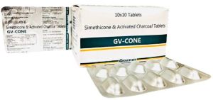 Simethicone and Activated Charcoal Tablets
