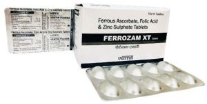 Ferrous Ascorbate, Folic Acid &AMP; Zinc Sulfate Tablets
