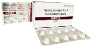 Vitamin E, Alpha Lipoic Acid, Cyanocobalamin