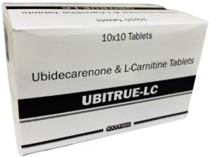 Ubidecarenon and L-carnitine Tablets