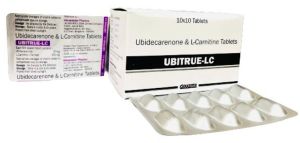 Ubidecarenon and L-carnitine Tablets