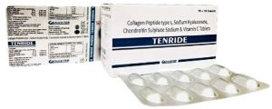 Collegen Peptide Type 1, Sodium Hyaluronate, Chondroitin Sulphate Sodium and Vitamin C Tablets