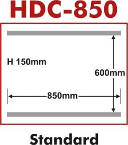 HDC-850 Heavy Duty Double Chamber Vacuum Packing Machine