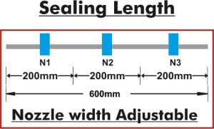 NVH–450 Heavy Duty Table Top Nozzle Type Chamber Less Vacuum Packing Machine