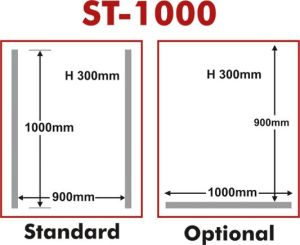 ST-1000 Heavy Duty Single Chamber Vacuum Packing Machine