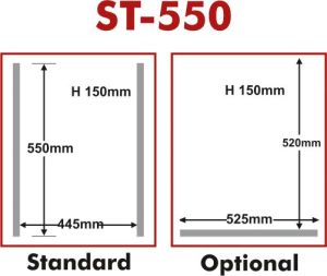 VDC–550 Heavy Duty Vertical Double Chamber Vacuum Packing Machine