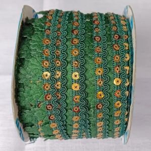 Green Polyester Lace