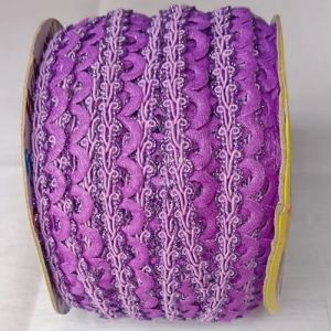 Purple Polyester Lace