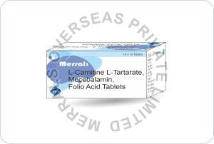 L-carnitine L-tartarate, Folio Acid Tablets