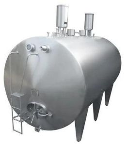 Horizontal Milk Storage Tank