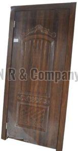 Brown UPVC Door