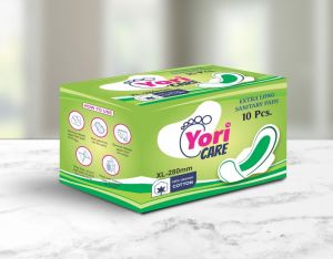Sanitary Pads Box Printing Services