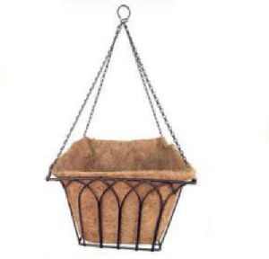 14 Inch Hanging Basket With Chain & Coco Liner