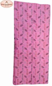 Cotton Pink Radhey Printed Fabric