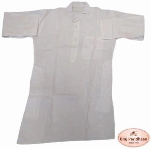 Cotton White Kurta