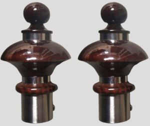 Wooden Curtain Finials