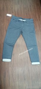 Mens Saddle Stitch Ankle Fit Denim Jeans