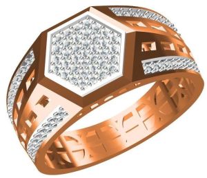 SJGR-2365 Mens Gold Ring