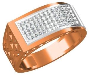 SJGR-2379 Mens Gold Ring