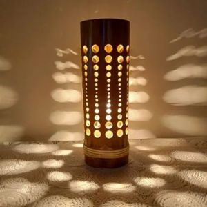 bamboo floor lamp