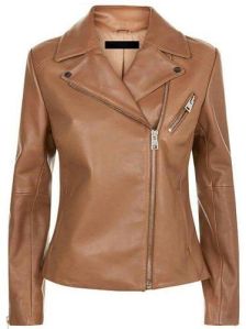 Ladies Leather Jacket.