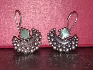 German Silver Earrings