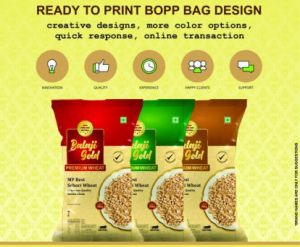 ready to print bopp bag designs service