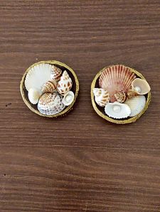 Coconut Shell Fridge Magnets