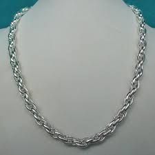 Silver Hollow Chain